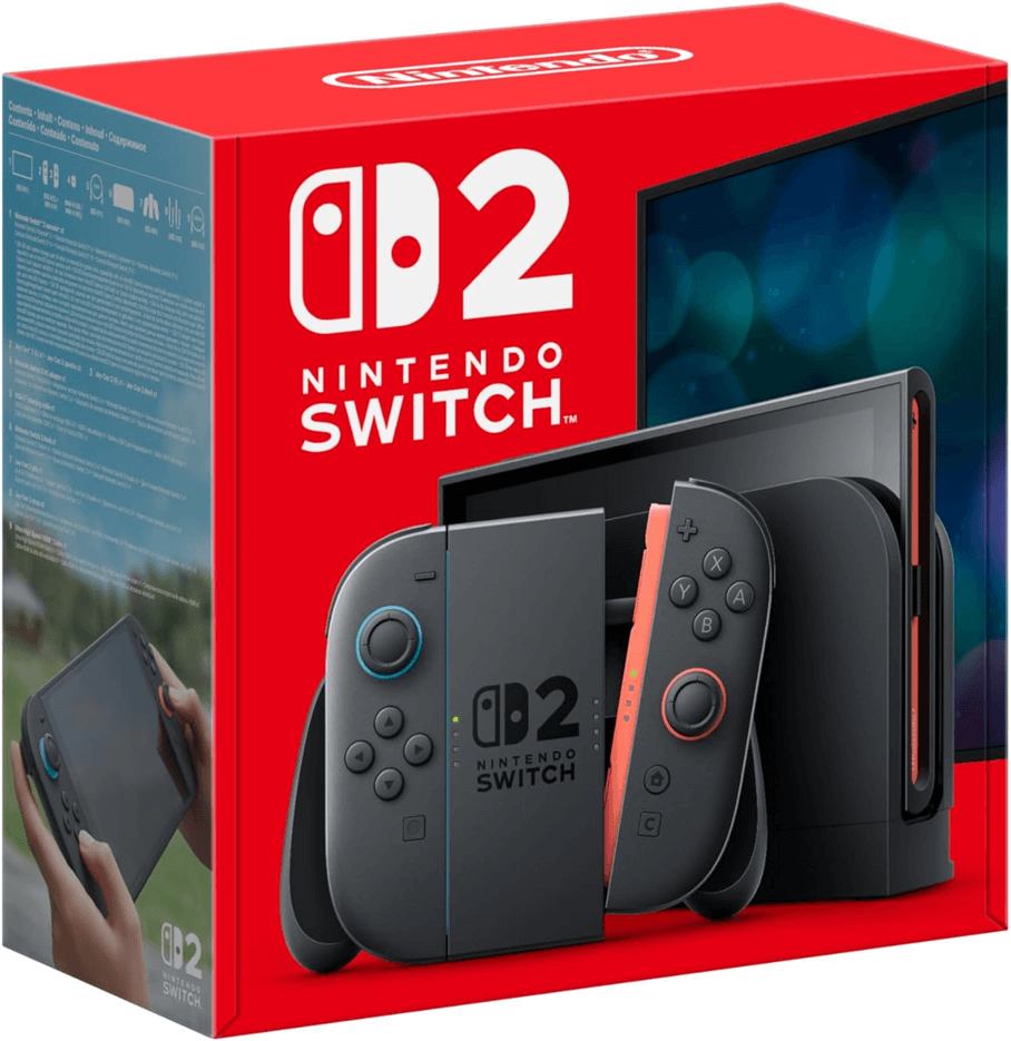 Console Nintendo Switch 2 avec puissance et fonctionnalités améliorées.