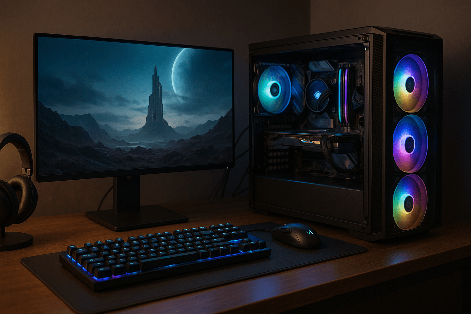 PC gamer 900 €, 1200 € ou 1700 € : exemples de configurations 2025