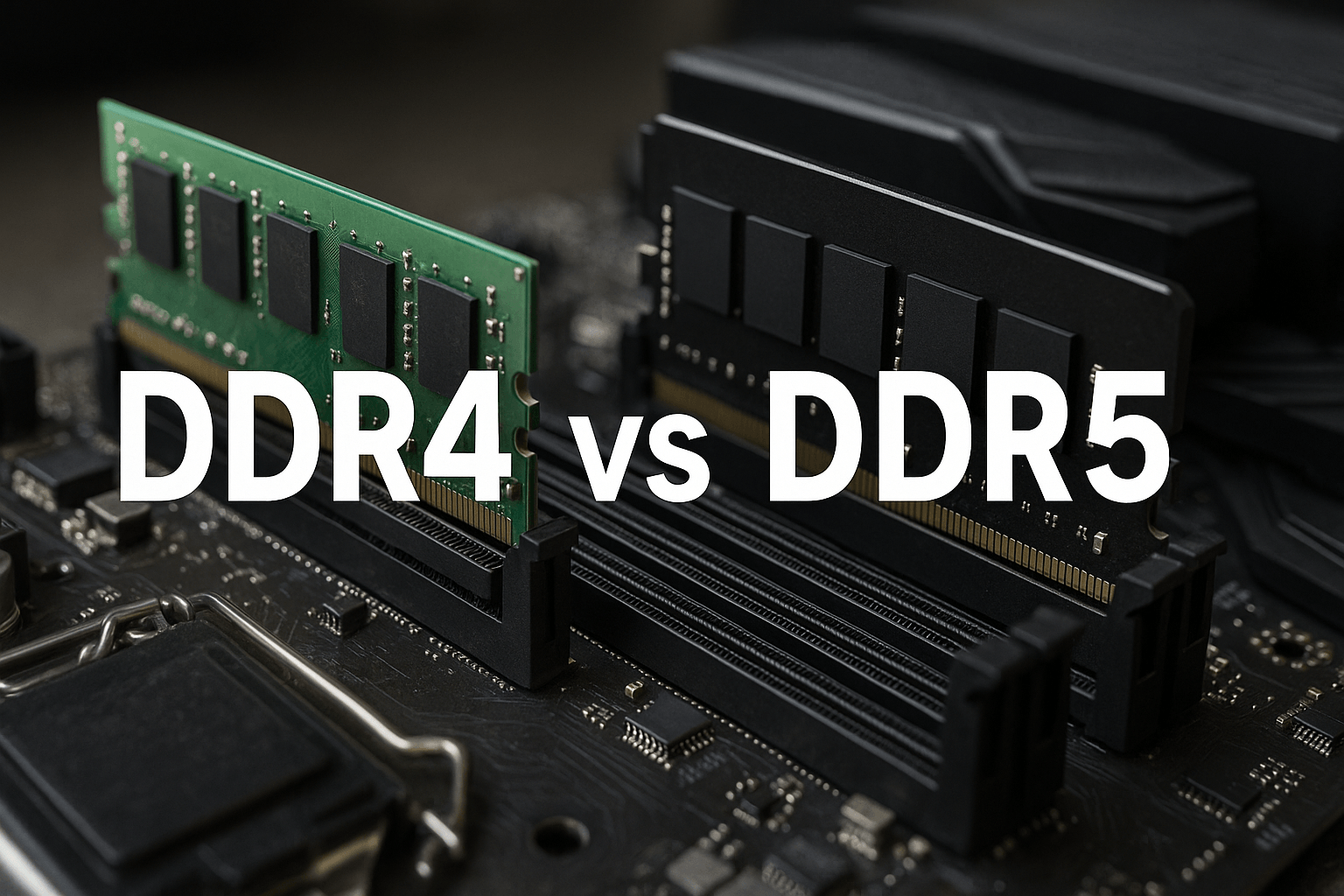 DDR4 vs DDR5 : quelles différences réelles pour le gaming ?