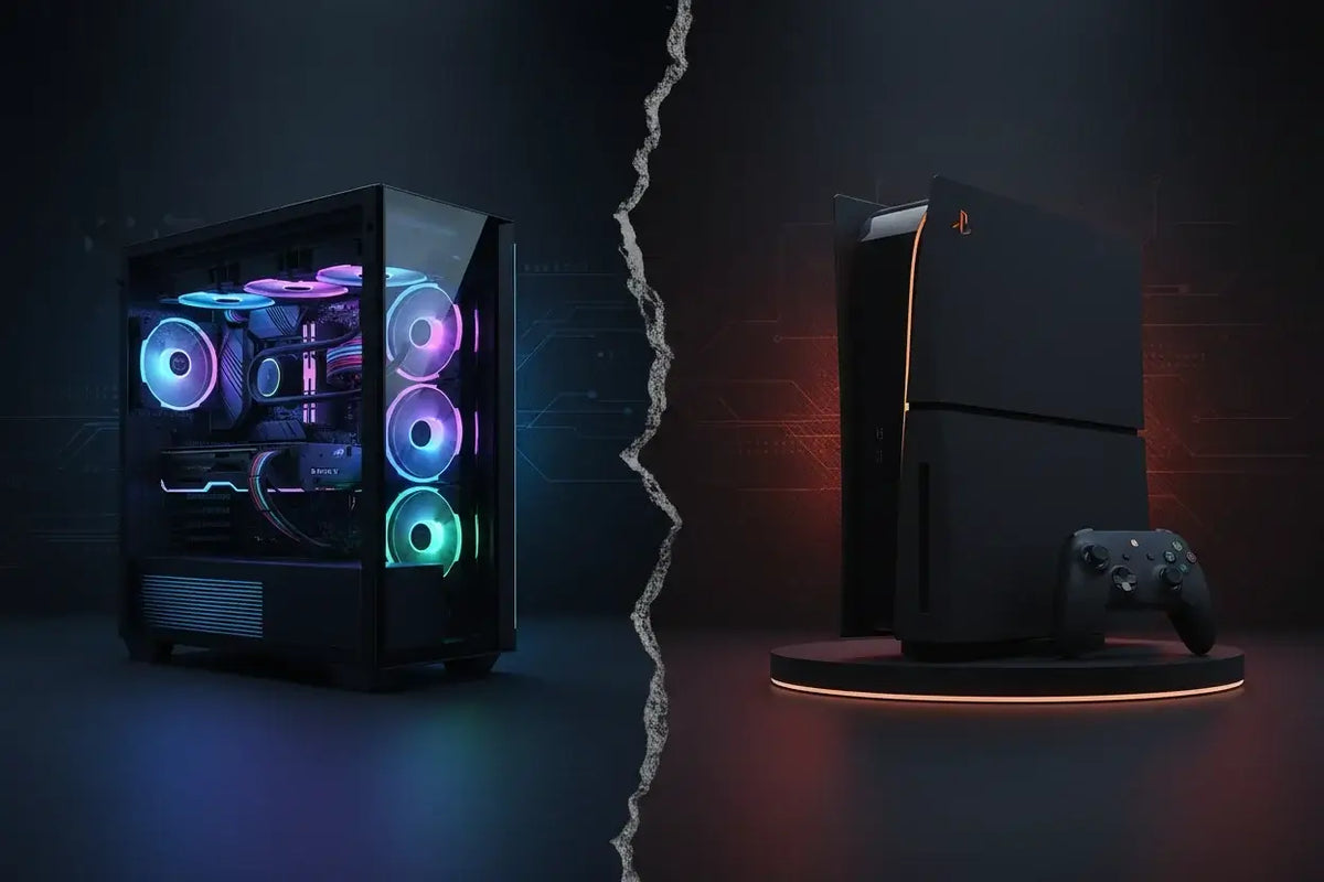 Comparatif PC gamer et console de jeu en 2026.