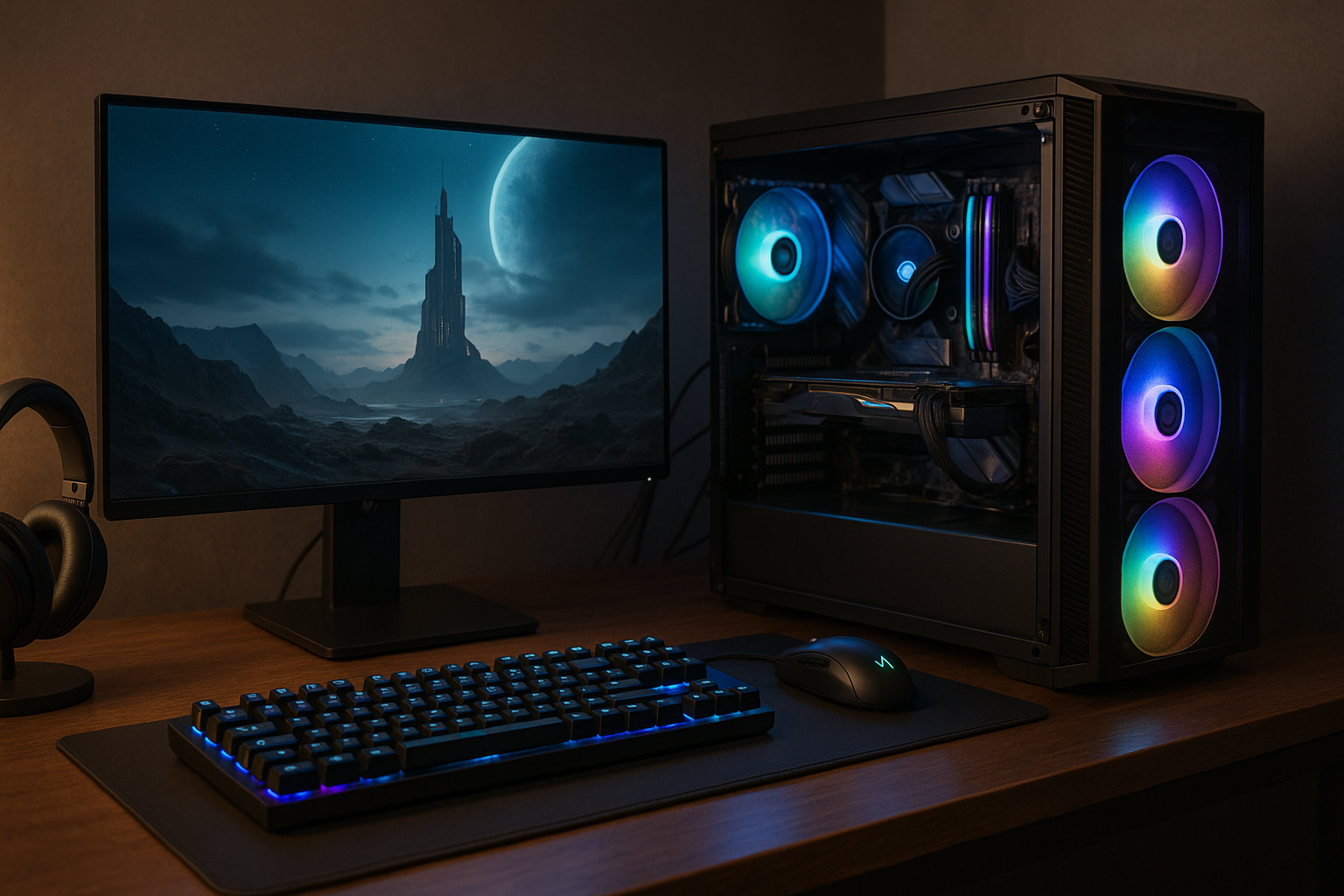 PC gamer 900 €, 1200 € ou 1700 € : exemples de configurations 2025