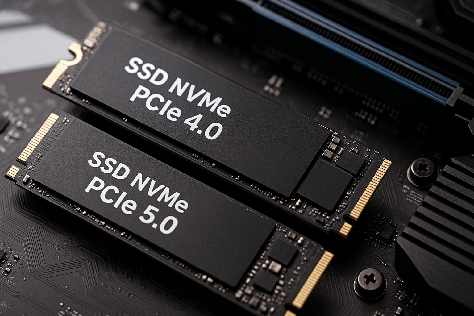 SSD NVMe PCIe 4.0 ou 5.0 : lequel choisir pour son PC ?