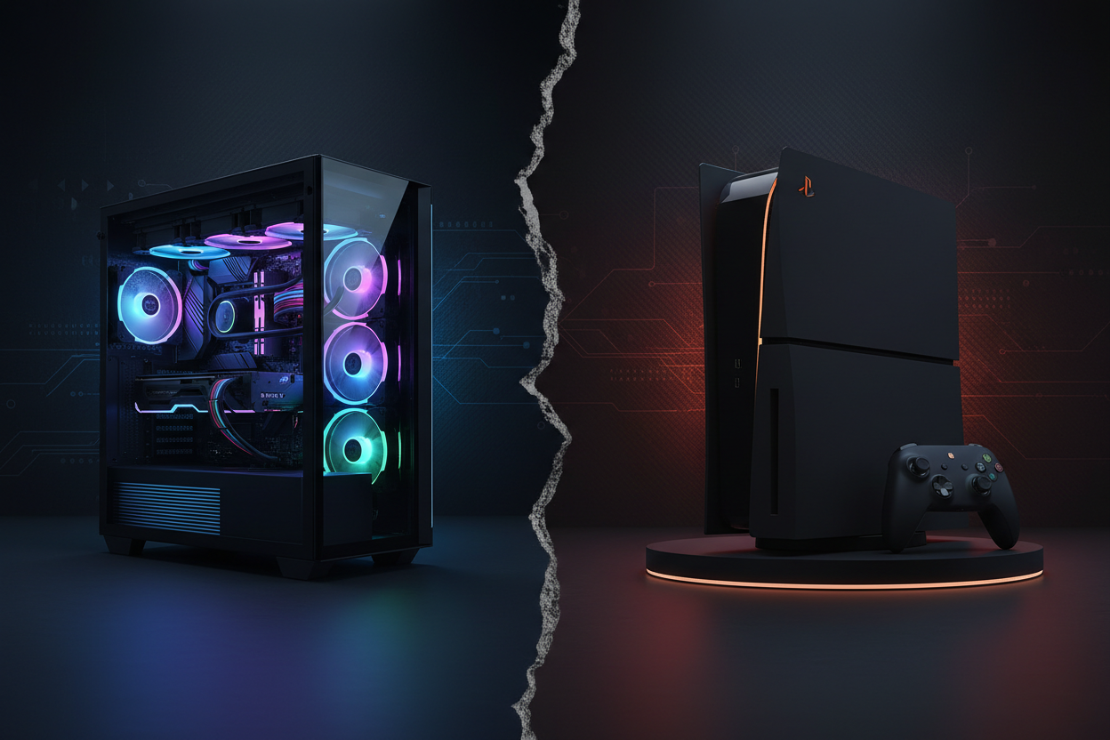 PC gamer vs console en 2026 : ça vaut encore le coup ?