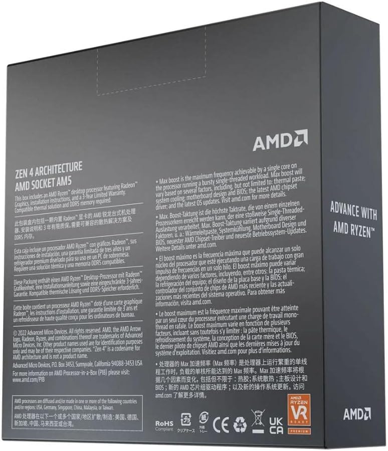 Processeur AMD Ryzen 5 7600X