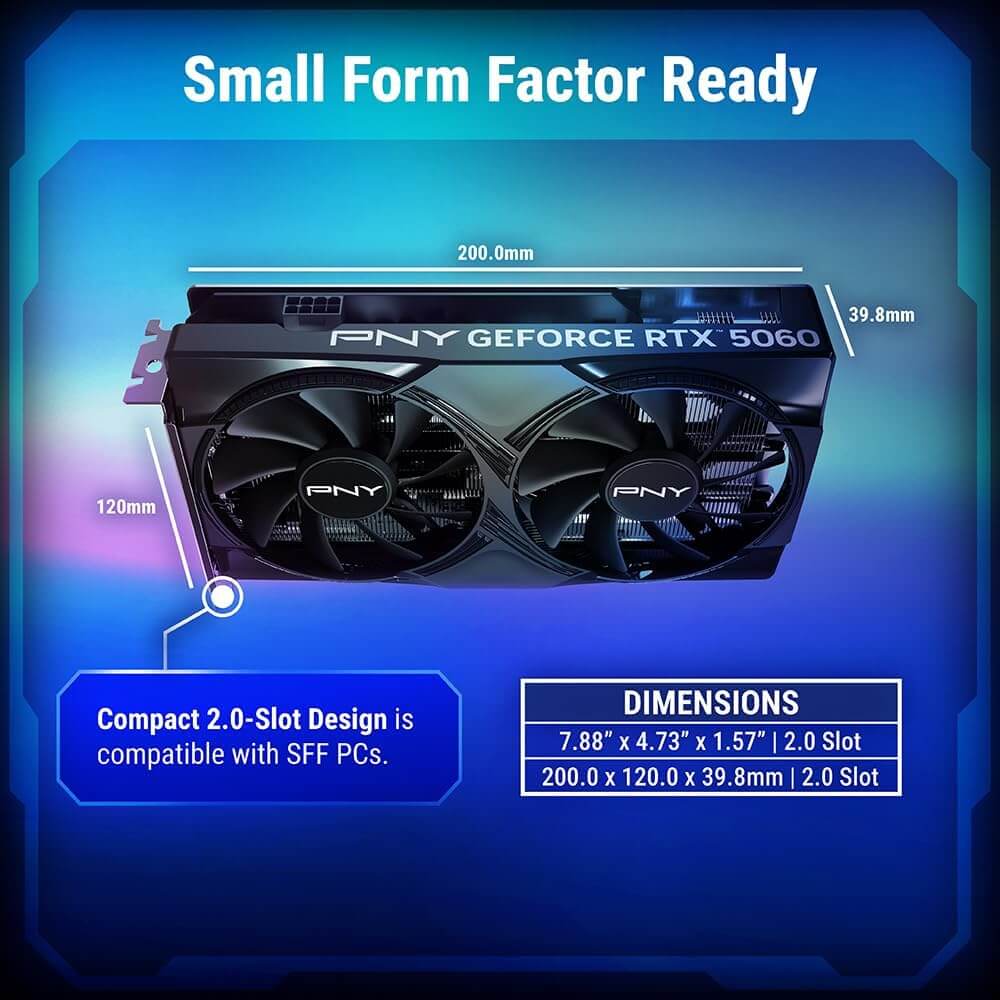 PNY GEFORCE RTX 5060 8GB