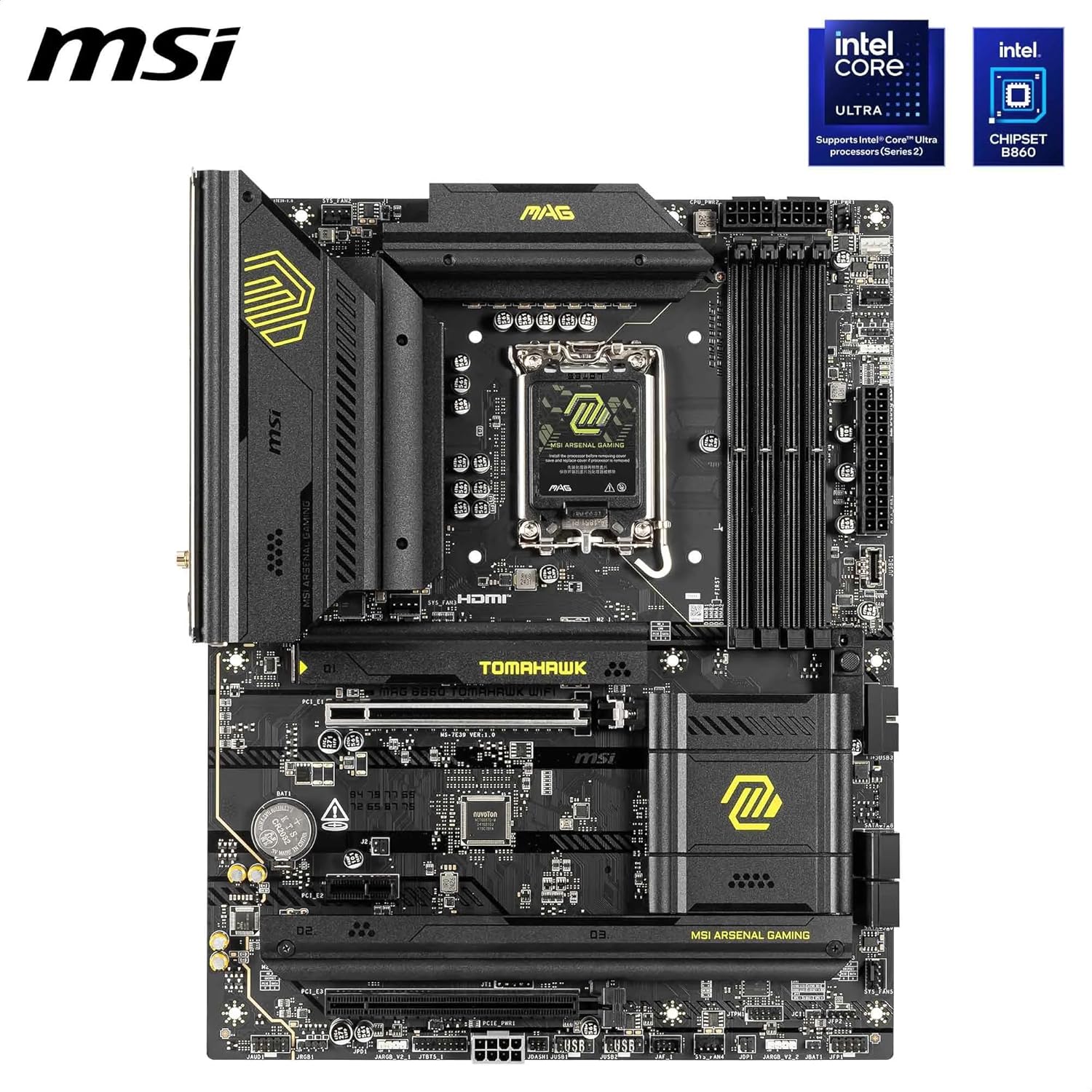 MSI MAG B860 Tomahawk WiFi