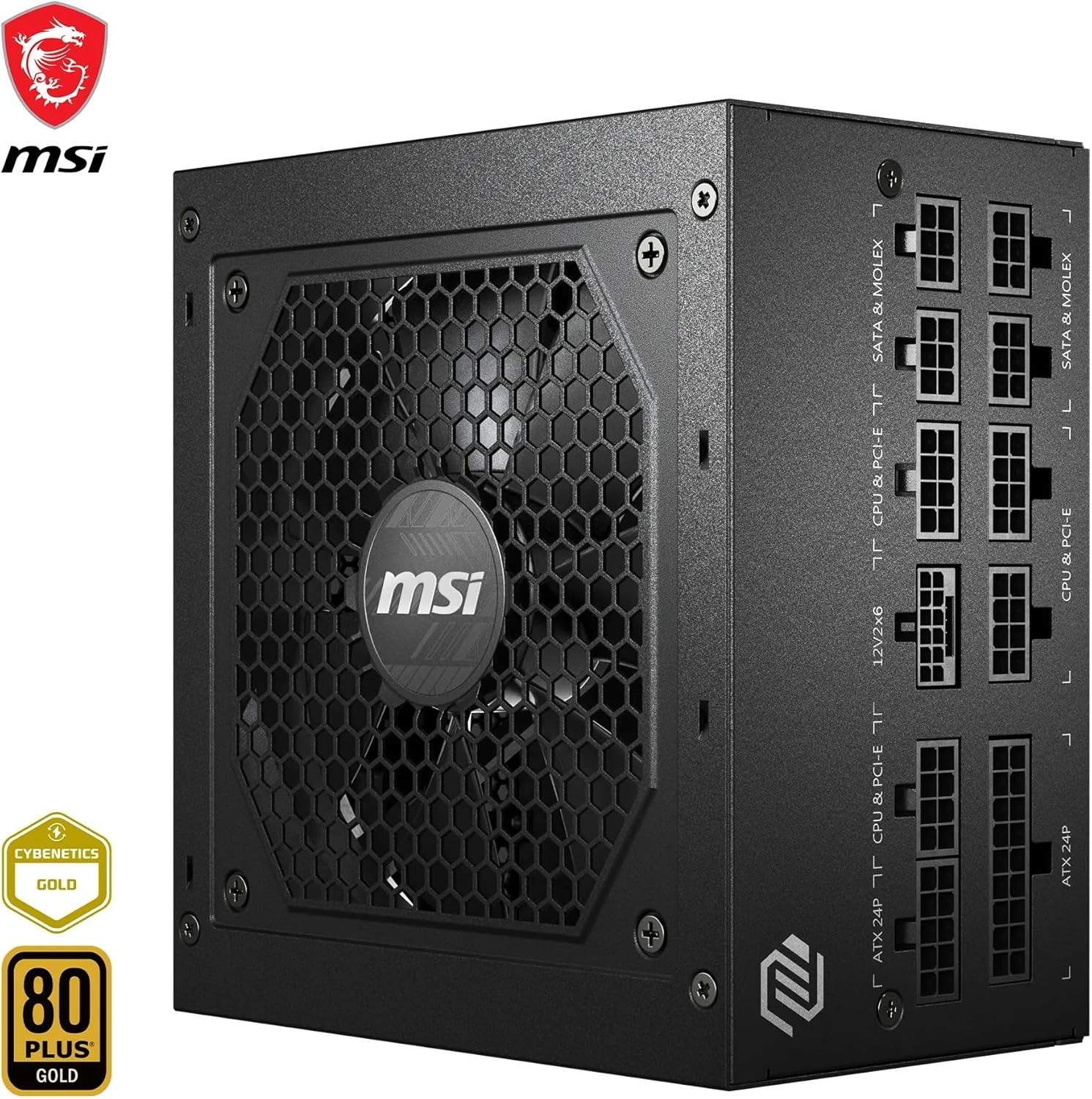 Alimentation MSI MAG A850GL PCIE5 850W – 80 Plus Gold ATX 3.0