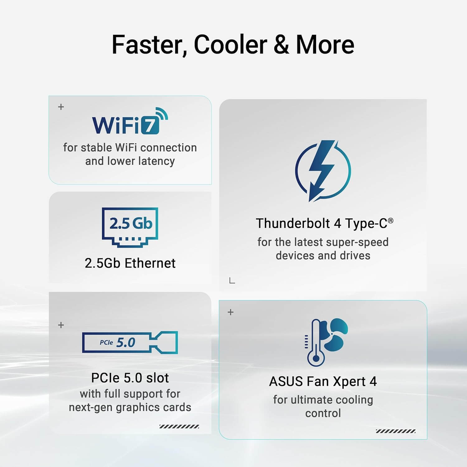 Caractéristiques de l'ASUS Prime Z890-P WiFi : WiFi 7, Thunderbolt 4, PCIe 5.0 et contrôle de refroidissement avec ASUS Fan Xpert 4.