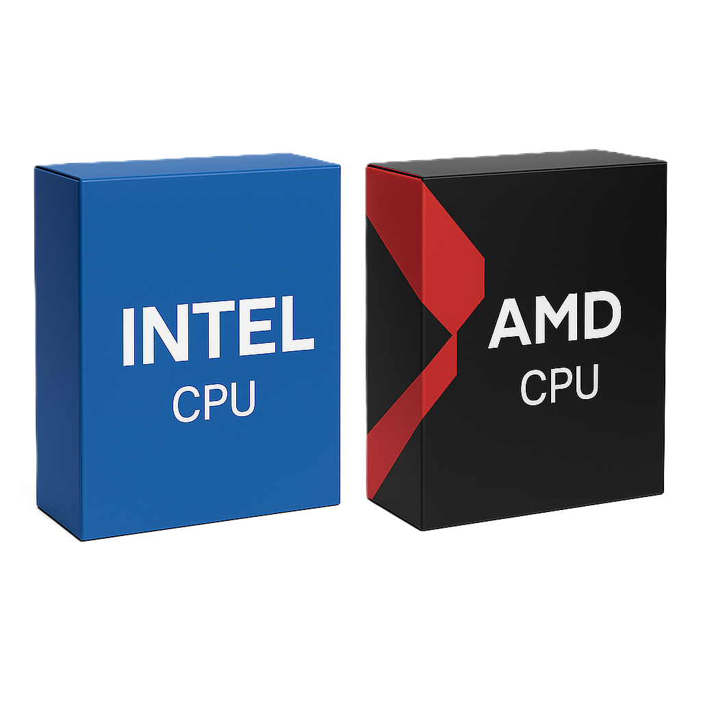 Processeur AMD Ryzen 7 9800X3D dans sa boîte noire avec logo Ryzen et mention 3D V-Cache.