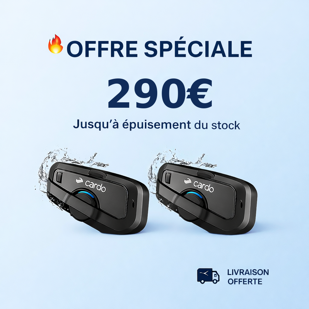 2 Intercom Cardo FREECOM 4X - JBL