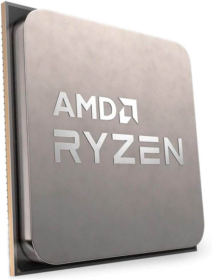 AMD Ryzen 7 5800X Processeur avec son design élégant et moderne en métal.