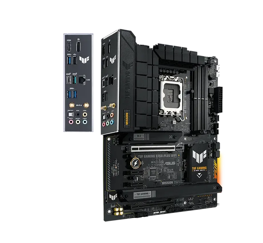 ASUS TUF Gaming B760-PLUS WiFi compatibilité LGA1700 Intel B760 DDR5