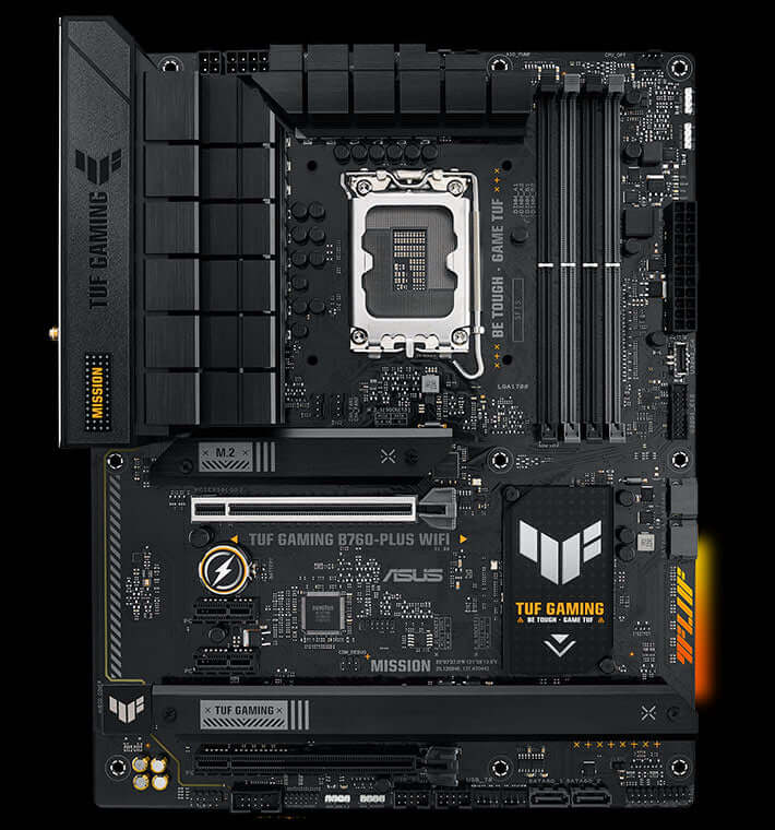 ASUS TUF Gaming B760-PLUS WiFi carte mère pour PC gaming et création