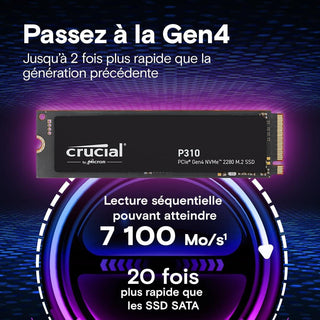 Lot de 2 Crucial P310 2 To