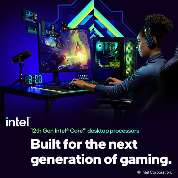 Processeur Intel Core i7-12700KF, un processeur haut de gamme pour gamers et créateurs dans un environnement de jeu.