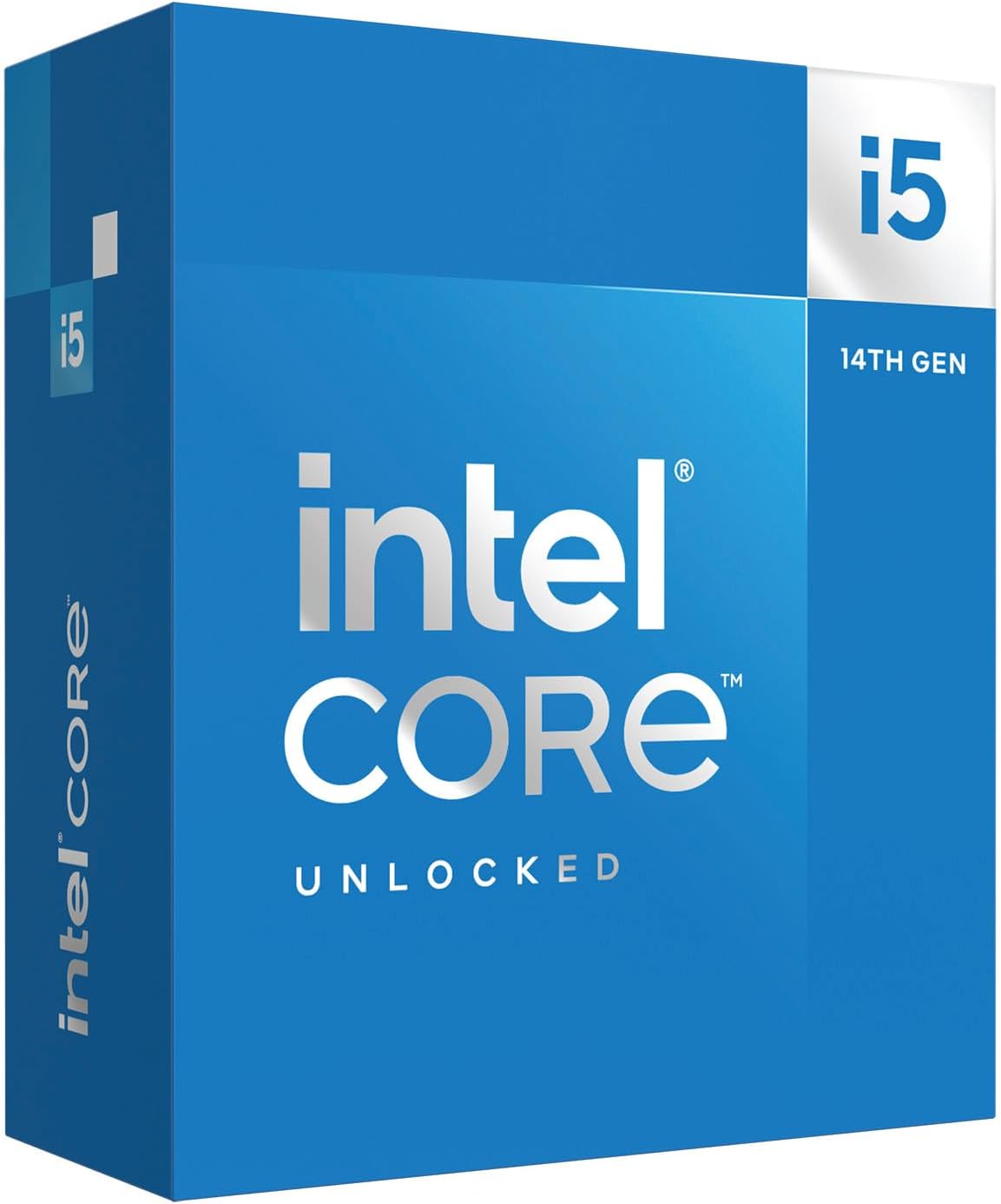 Intel Core i5-14600K en boîte - vue produit
