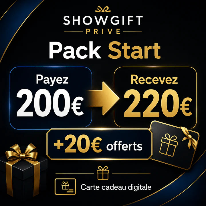 Pack Start - 20€ offerts